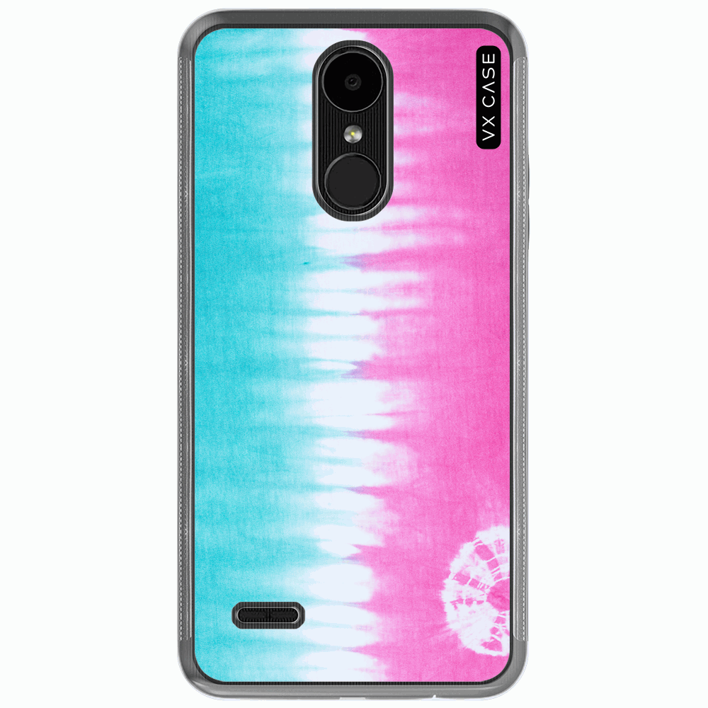 Capa para LG K4 (2017) VX Case Splash Pink and Blue - VX Case