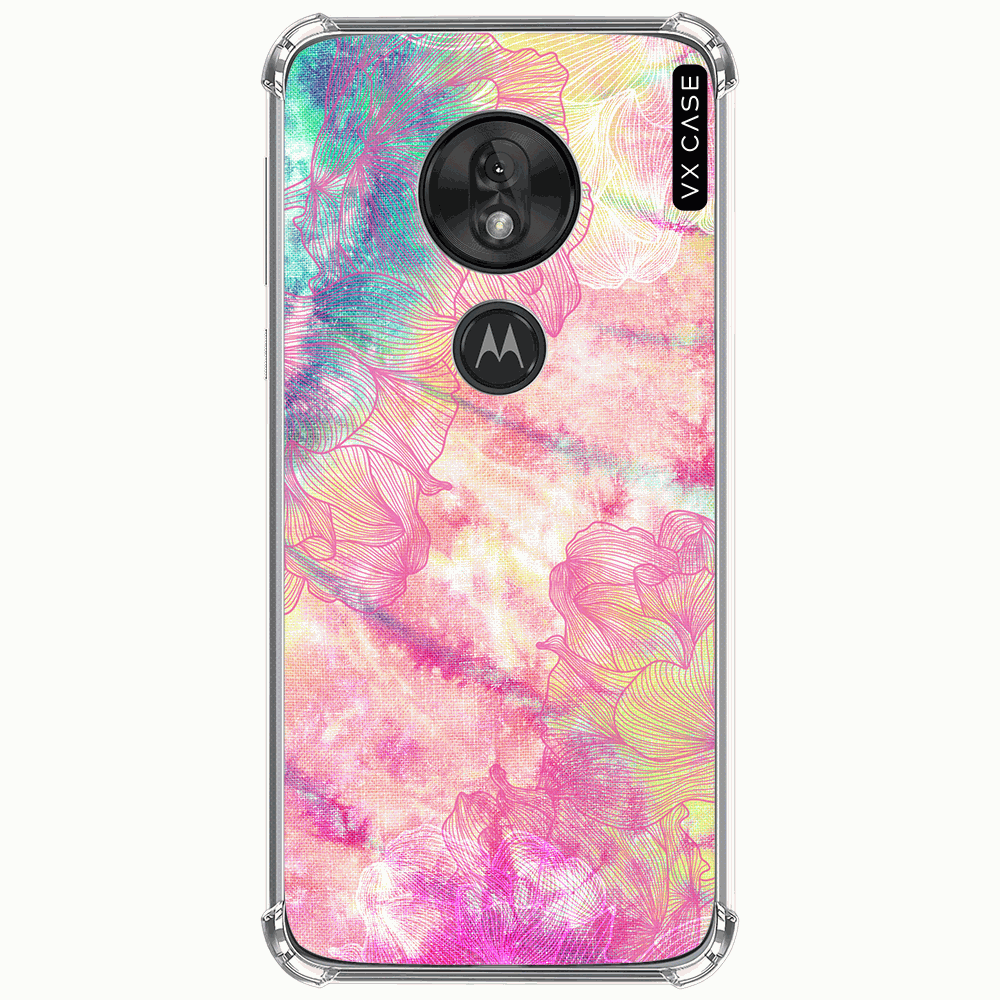 Capa para Moto G7 Play VX Case Blooming Tie Dye - VX Case