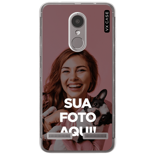 Capinha personalizada Print My Case para Lenovo K6 Plus - VX Case - Foto  Personalizada - VX Case