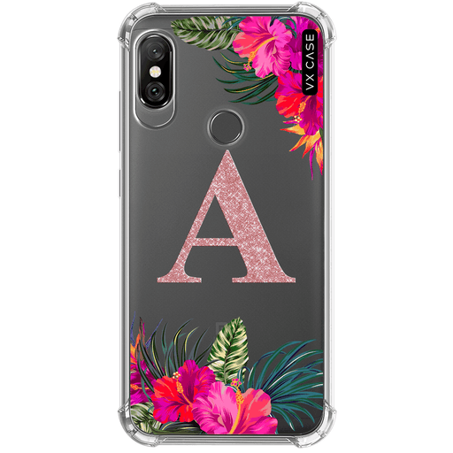 Capa para Redmi MI Note 6 Pro VX Case Letra Glitter Tropical - VX Case