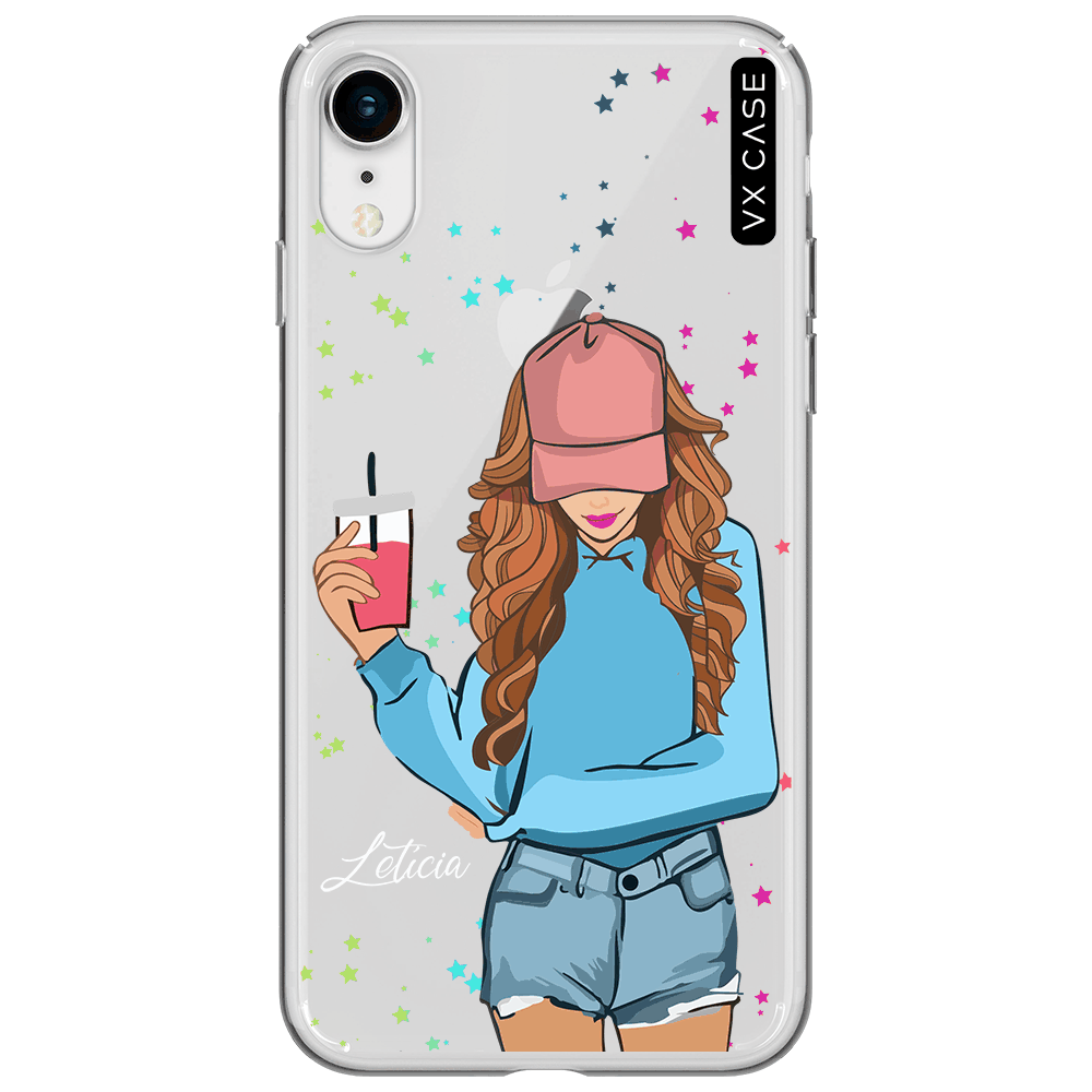 Capa para iPhone XR VX Case BFF Cheers 2 Silicone TPU Translúcida - VX Case