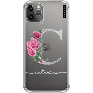 capa-para-iphone-11-pro-vx-case-monograma-floral-roses-com-nome-translucida