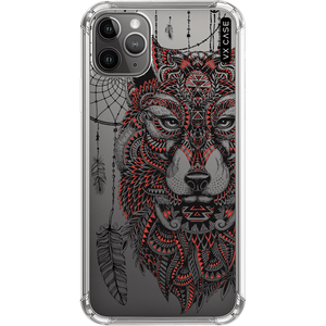 capa-para-iphone-11-pro-vx-case-red-tribal-wolf-translucida