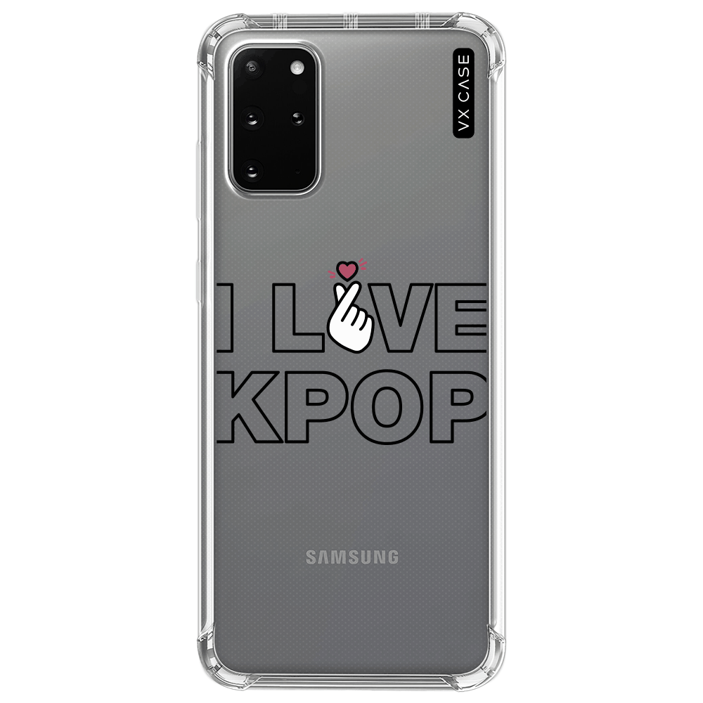 Capa para Galaxy S20 Plus VX Case I Love K-Pop - VX Case