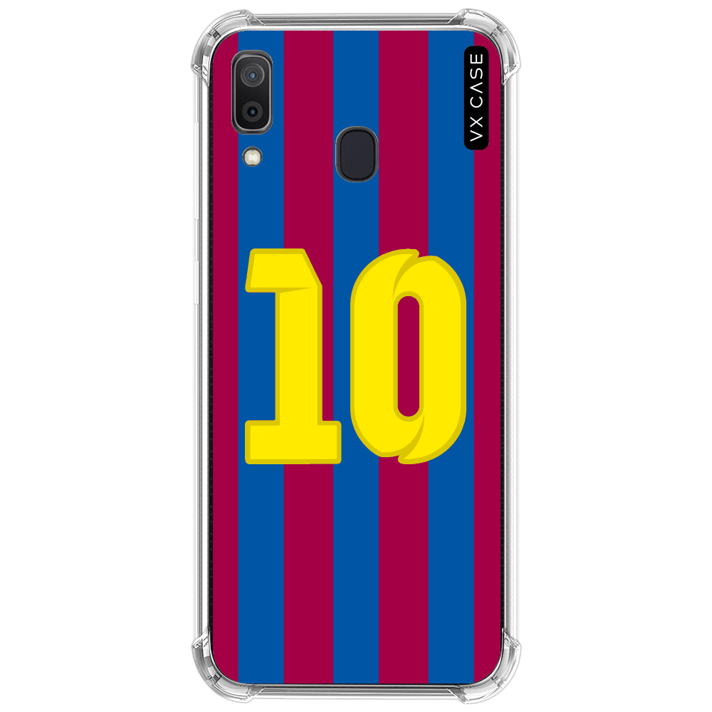 Capa para Galaxy A20 / Galaxy A30 VX Case Barcelona Silicone TPU  Translúcida - VX Case
