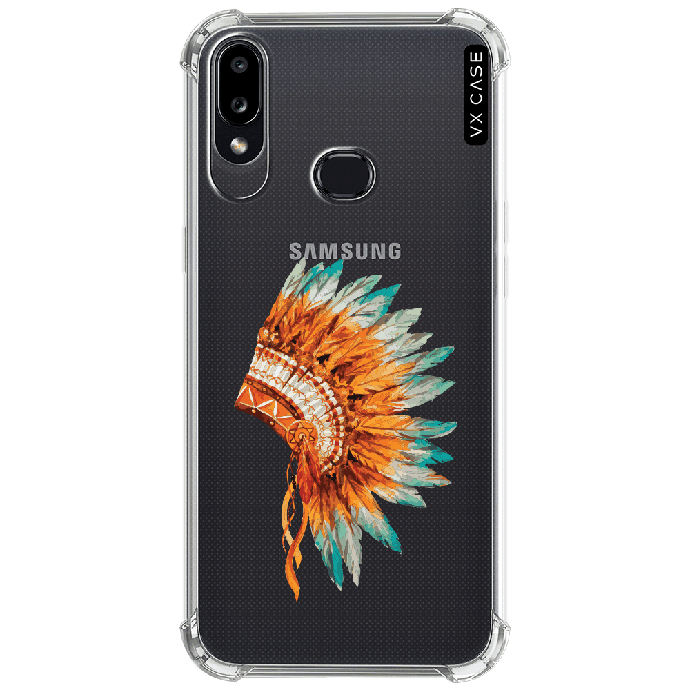 Capa para Galaxy A10s VX Case Peacock Silicone TPU 
